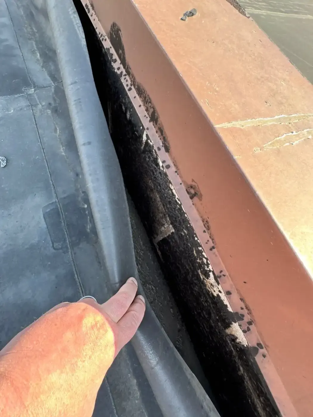 Flashing and seam work in Sellersburg