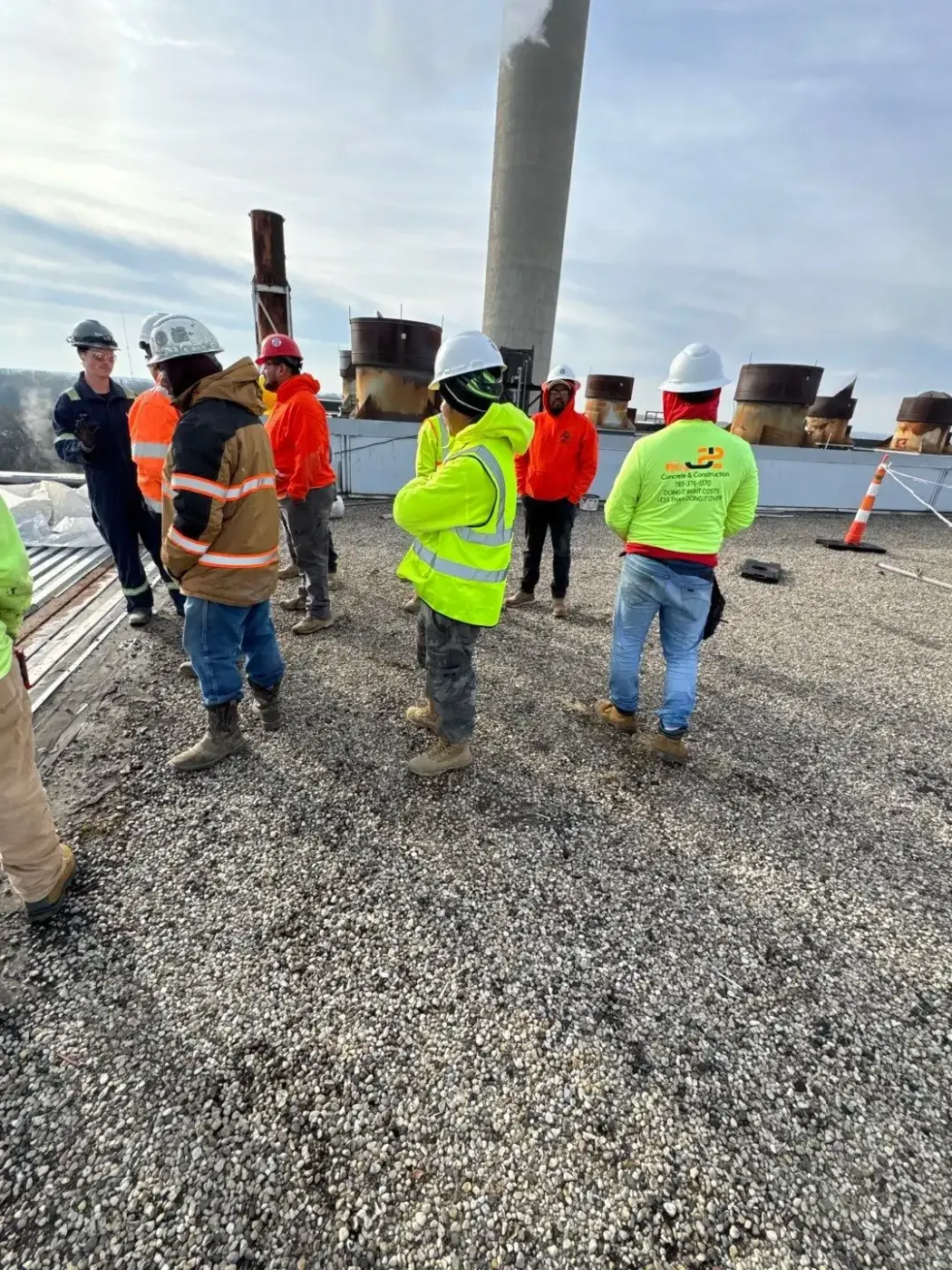 Commercial roofing by Sellersburg Commercial Roofing near Shelbyville, IN